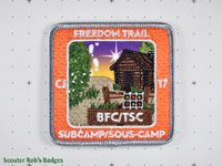 CJ'17 13th Canadian Jamboree Subcamp Freedom Trail [CJ JAMB 13-03a]